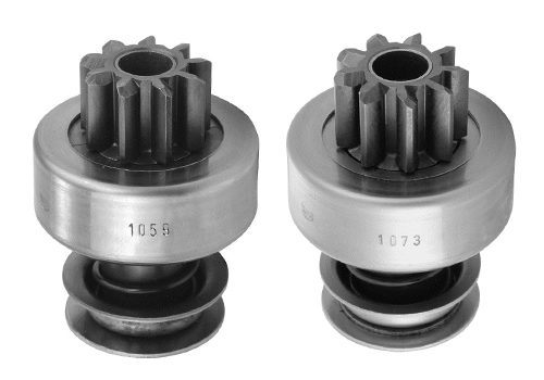 Diferenças nos impulsores de partida ZEN 1059 e 1073