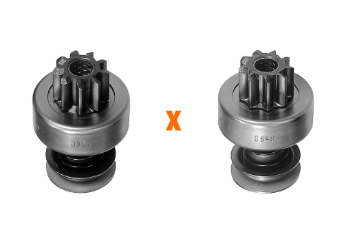 Diferenças entre os impulsores ZEN 0367 e 0648