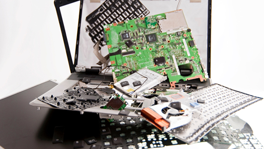 Campaign for the collection of electronic waste